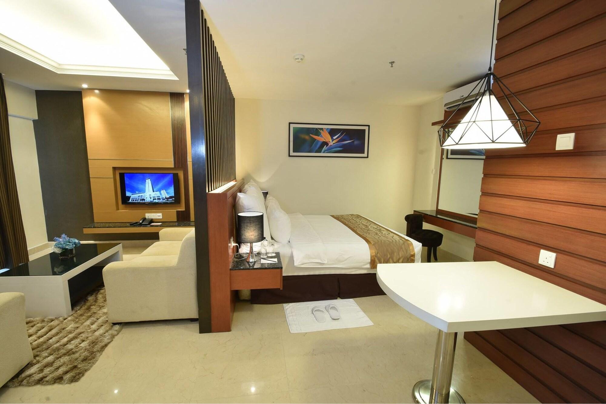 Tenera Hotel Bangi Exteriér fotografie A room at the hotel